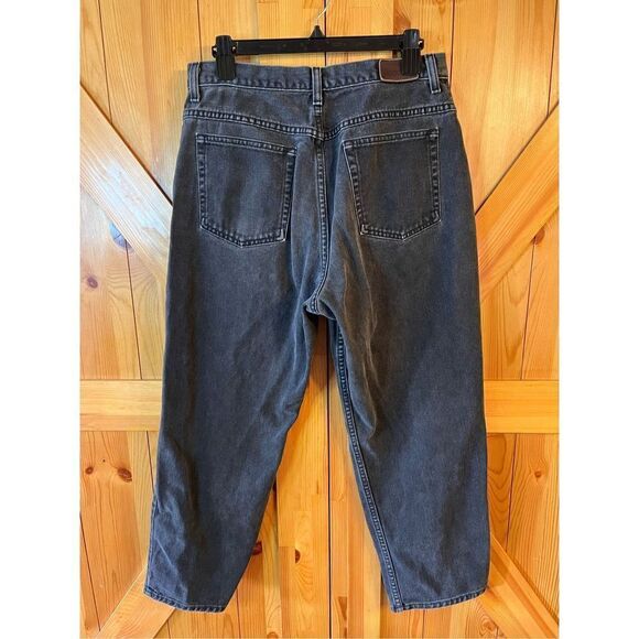 L.L. Bean Women's Relaxed Fit Jeans Black Double L Vintage Size 16P (2077) - Picture 5 of 8